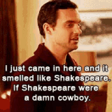 Shakespeare Cowboy GIF - Shakespeare Cowboy Nickmiller GIFs