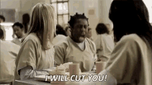 I Will Cut You! GIF - Orange Is The New Black Crazy Eyes Angry GIFs