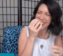 Nerdtainment Sarah Atwood GIF - Nerdtainment Sarah Atwood Cry Laughing GIFs