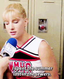 Glee Brittany Pierce GIF - Glee Brittany Pierce Summer GIFs