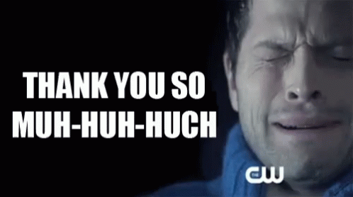 Tears Of Joy Thank You So Much GIF - Tears Of Joy Thank You So Much Misha Collins GIFs