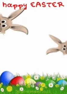 bunnies easter egg happy easter bunnies easter egg happy easter