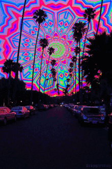Trippy Psychedelic GIF - Trippy Psychedelic Trees GIFs
