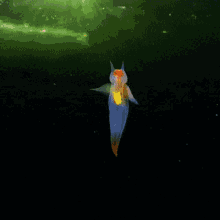 Colorful Sea Creature GIF - Colorful Sea Creature Glowing GIFs