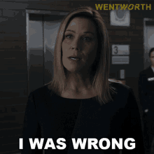 I Was Wrong Ann Reynolds GIF - I Was Wrong Ann Reynolds Wentworth GIFs