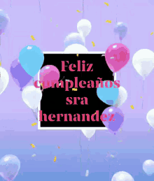 Feliz Cumpleaños Hernandez GIF - Feliz Cumpleaños Hernandez Balloons GIFs