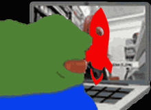 Pepe Pepe The Frog GIF - Pepe Pepe The Frog Laptop GIFs