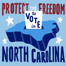 Protect The Freedom To Vote In North Carolina Vote GIF - Protect The Freedom To Vote In North Carolina Freedom To Vote Vote GIFs