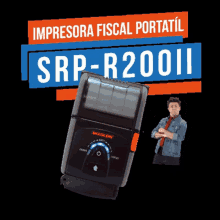 srp presenting impresora fiscal portatil