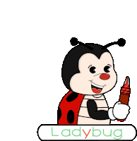 Ladybuglaser Laserjoaninha Sticker - Ladybuglaser Laserjoaninha Stickers