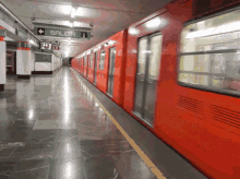 Metro Rojo GIF - Subway Train Metro GIFs