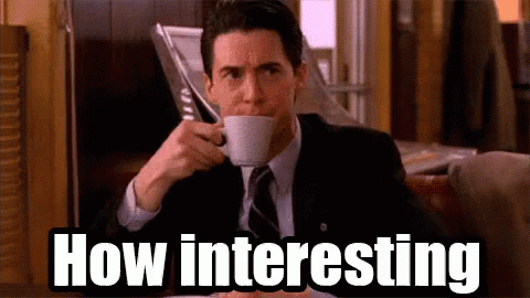 How Interesting GIF - How Interesting Coffee Drin - Descubre &amp;amp; Comparte GIFs