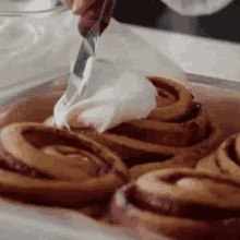 cinnamon rolls icing dessert baked goods food cinnamon rolls icing dessert baked goods food