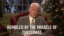 Humbled By The Miracle Of Christmas Happy Holidays GIF - Humbled By The Miracle Of Christmas Happy Holidays Celebration GIFs