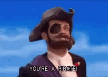 Pirates GIF - Lazy Town Pirate Youre A Pirate GIFs