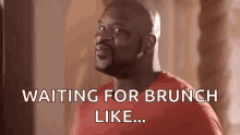 Excited Shaq GIF - Excited Shaq Waiting For Brunch Like GIFs