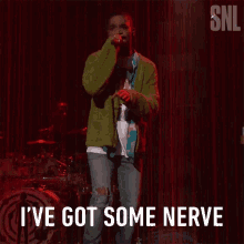 Ive Got Some Nerve Kid Cudi GIF - Ive Got Some Nerve Kid Cudi Saturday Night Live GIFs
