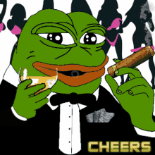 Pepe Pepe Cheers GIF - Pepe Pepe Cheers Cheers Pepe GIFs