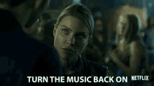 Turn The Music Back On This Place Is Dead GIF - Turn The Music Back On This Place Is Dead Chloe Decker GIFs