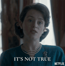 Its Not True Claire Foy GIF - Its Not True Claire Foy Queen Elizabeth Ii GIFs