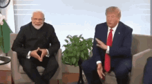 Narendra Modi Donald Trump GIF - Narendra Modi Donald Trump Fun GIFs