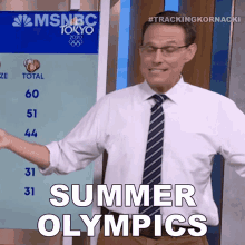 Summer Olympics Steve Kornacki GIF - Summer Olympics Steve Kornacki Msnbc GIFs