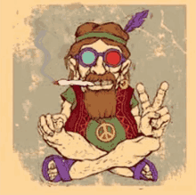 Hippie Gamer GIF - Hippie Gamer GIFs