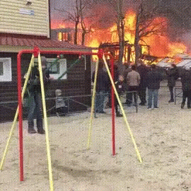 Swing Fire GIF - Swing Fire House Burning - Discover &amp; Share GIFs