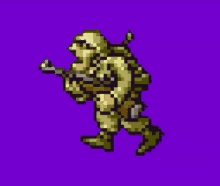 Soldier Metal Slug GIF - Soldier Metal Slug Corriendo GIFs