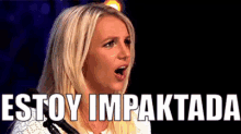 Britney Spears Con La Boca Abierta GIF - Impaktado Impactado Sorpresa GIFs