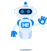Hi Robot Sticker - Hi Robot Stickers