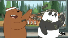 We Bare Bears Ice Bear GIF - We Bare Bears Ice Bear Panda GIFs