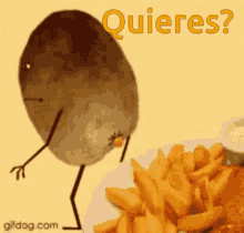 Quieres You Want GIF - Quieres You Want Potato GIFs