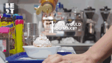 What Would You Make Cereal GIF - What Would You Make Cereal Whip Cream GIFs