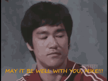 Bruce Lee May It Be Well With You GIF - Bruce Lee May It Be Well With You God Bless GIFs