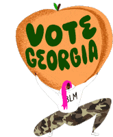 Vote Georgia Georgia Runoff Sticker - Vote Georgia Georgia Georgia Runoff Stickers