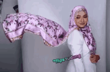 Hijab Tudung GIF - Hijab Tudung Flip GIFs