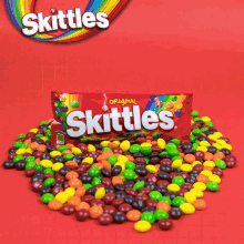 Skittles Disappearing GIF - Skittles Disappearing Candy GIFs