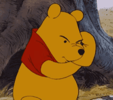 thinking winnie the pooh winnie