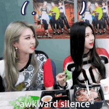 awkward silence silence 3ye yurim haeun