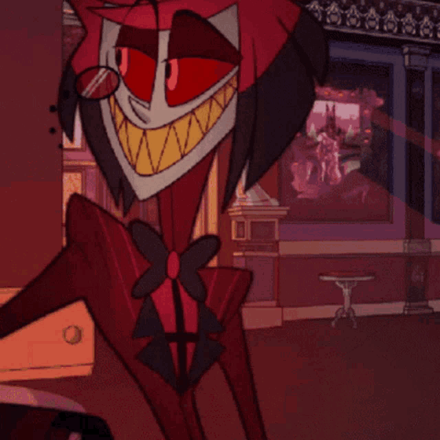 Hazbin Hoten Alastor GIF - Hazbin Hoten Alastor Waiting - Discover ...