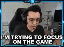Im Trying To Focus On The Game Nightblue3 GIF - Im Trying To Focus On The Game Nightblue3 Nightblue3vods GIFs