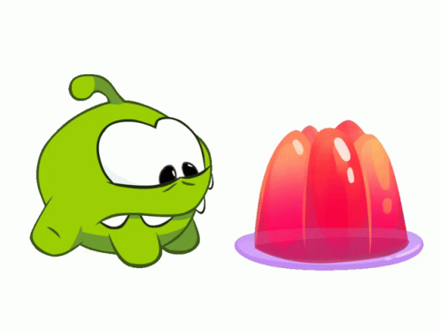 Check It Out Om Nom Sticker - Check It Out Om Nom Cut The Rope - Discover &  Share GIFs