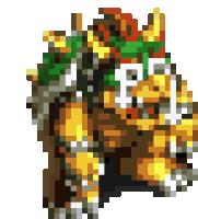Crying Bowser Sticker - Crying Bowser Stickers