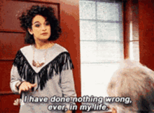I Have Never Done Anything Wrong Ever In My Life GIF - I Have Never Done Anything Wrong Ever In My Life Jenny Slate GIFs