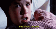 Haley Joel Osment I See Dead People GIF - Haley Joel Osment I See Dead People Sixth Sense GIFs