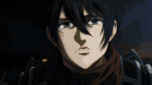 Eren Mikasa Gif Eren Mikasa Shingeki No Kyojin Discover Share Gifs