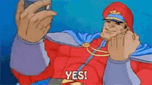 Mr. Bison Says Yes! GIF - Mr Bison Street Fighter Yes GIFs