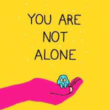 you are not alone meme
