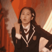 kokona nonaka sakura gakuin fist pump yes kokona nonaka sakura gakuin fist pump yes